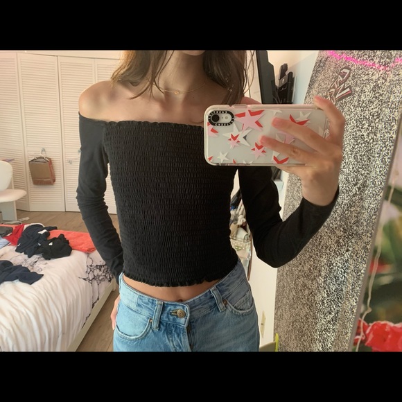 Hollister cropped long sleeve top - Picture 3 of 3